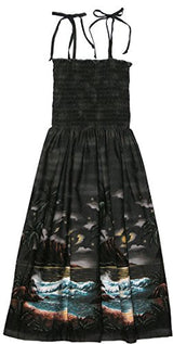 Moonlight Surf Smocked Tube Dress — Women's Sun Dresses — MauiShirts (view 8)