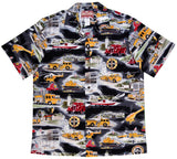 Hawaii Fire Fighter Trucks Men's Aloha Shirt — Men's Cotton Shirts — RJC