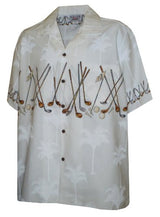 Men's Putters and Drivers Golf Clubs — Men's Cotton Shirts — Pacific Legend (view 4)