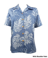 Pacific Bird of Paradise women's rayon — Women's Camp Shirts — Paradise Found