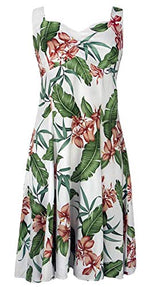 Ginger Shadow Empire Fit Princess Flared — Women's Empire Waist Dresses — MauiShirts (view 10)