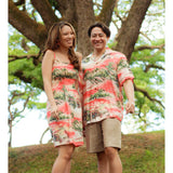 Paradise Island Surf Mens Shirt Matching Family — Men's Rayon Shirts — RJC (view 4)