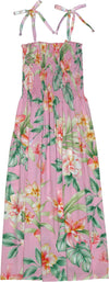 Summer Flourish Smocked Tube Dress — Women's Sun Dresses — MauiShirts