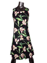 Orchid Panel Women's Short Tank Flared Dress — Women's Tank Dresses — Paradise Found