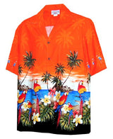 Parrot Island Bottom Band Men's Cotton — Men's Cotton Shirts — Pacific Legend (view 9)
