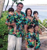 Jungle Parrot Men's Shirt — Men's Cotton Shirts — RJC (view 8)