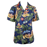 Christmas in Hawaii Women's Hawaiian Camp Shirt