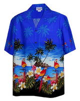 Parrot Island Bottom Band Men's Cotton — Men's Cotton Shirts — Pacific Legend