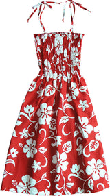 Classic Hibiscus Smocked Dress — Women's Sun Dresses — RJC (view 10)