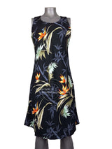 Bamboo Paradise Bias Cut Flared Tank — Women's Tank Dresses — Paradise Found (view 5)