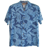 Hala Pineapples Aloha Men Shirt — Men's Rayon Shirts — RJC