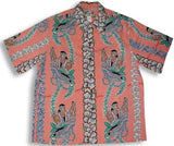 Lei Lady Men's Vintage Kamehameha — Women's Rayon Shirts — MauiShirts (view 5)