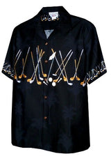 Men's Putters and Drivers Golf Clubs — Men's Cotton Shirts — Pacific Legend (view 8)