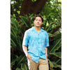 Tropical Island Outlines Aloha Shirt — Men's Rayon Shirts — RJC