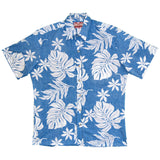 Magnificent Monstera Businessman's Reverse Cotton — Men's Reverse Print Shirts — MauiShirts