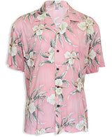 Retro Orchid men's Hawaiian shirt — Men's Rayon Shirts — RJC