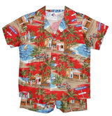 Shave Ice Shack Boy's 2pc — Boys Cabana Sets — RJC (view 3)