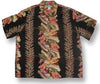 Anthurium Panel Men's Vintage Kamehameha — Men's Rayon Shirts — MauiShirts
