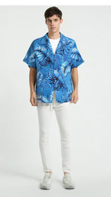 Graceful Fern men's vintage — Men's Cotton Shirts — MauiShirts (view 5)