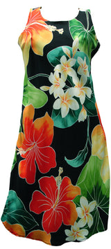 Full Bloom Women's Short Tank Flared Dress — Women's Tank Dresses — Paradise Found (view 3)