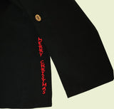 Flying Santa Embroidered Christmas Shirt — Men's Embroidered Shirts — BAMBOO CAY (view 5)