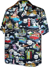 Route 66 Travel Sights Men's Shirt — Men's Cotton Shirts — Pacific Legend