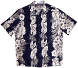 Fern Leaf Garden colors Men's Rayon Shirt — Men's Rayon Shirts — RJC