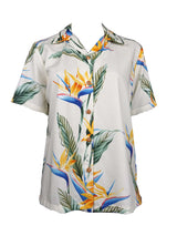 Bird of Paradise Panel women's rayon shirt — Women's Camp Shirts — Paradise Found