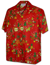 Christmas Ornaments Men's Shirt — Men's Cotton Shirts — Pacific Legend