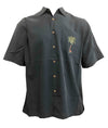 Santas Paradise Tunes Embroidered Shirt — Men's Embroidered Shirts — BAMBOO CAY