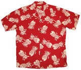 Pineapples Men's Vintage Shirt — Men's Rayon Shirts — RJC (view 9)
