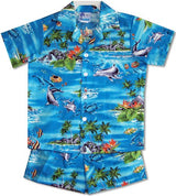 Underwater Playground Boy's 2pc — Boys Cabana Sets — RJC (view 7)