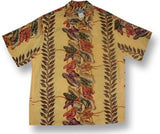 Anthurium Panel Men's Vintage Kamehameha — Men's Rayon Shirts — MauiShirts (view 8)