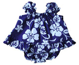 RJC Baby Girls Classic Hibiscus Puff Sleeve 2pc Set