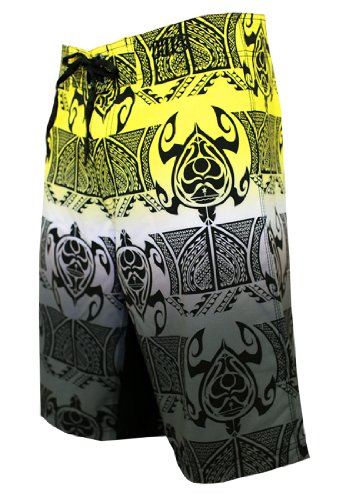 22" Honu Turtle Cove HIC 8 Way Stretch Boardshorts — Boardshorts — HIC