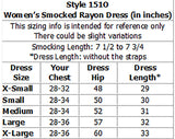 Delightful Hibiscus Smocked Tube Dress — Women's Sun Dresses — RJC (view 4)