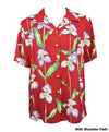 Orchid Panel women's rayon shirt — Women's Camp Shirts — Paradise Found