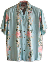 Paradise Lei Men's made in Hawaii Rayon Shirt — Men's Rayon Shirts — RJC (view 5)