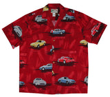 Nissan Z collection men's Hawaiian style rayon print — Men's Rayon Shirts — Paradise Found