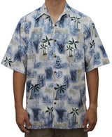 Petro Tapa Ancient Petroglyphs Men's Cotton Aloha Shirt — Men's Cotton Shirts — Go Barefoot