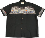 Desert Rider Motorcycle Men's Rayon — Men's Rayon Shirts — Paradise Found (view 6)