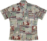 Polynesian Life Cycle Men's Reverse print aloha Shirt — Men's Reverse Print Shirts — RJC (view 9)