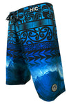 20" Poly Wave 8 Way Stretch HIC Board Shorts — Boardshorts — HIC