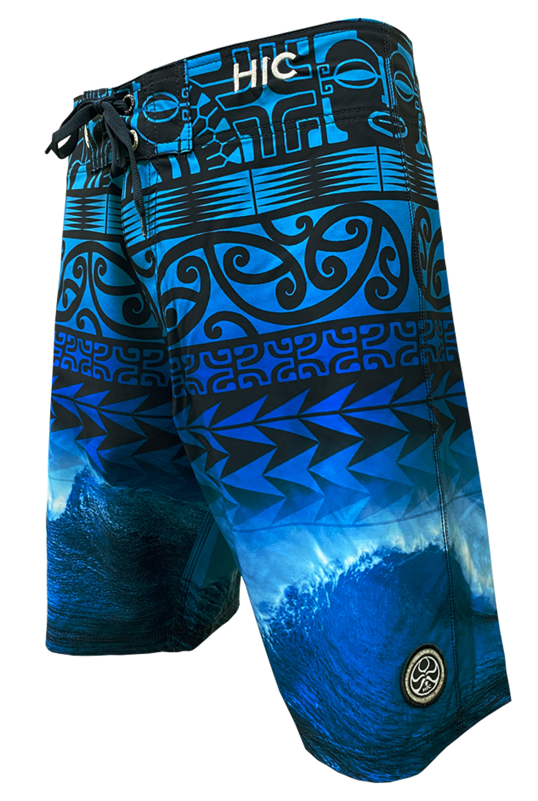 20" Poly Wave 8 Way Stretch HIC Board Shorts — Boardshorts — HIC