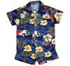 Hibiscus Drag Racers Boy's 2pc — Boys Cabana Sets — MauiShirts