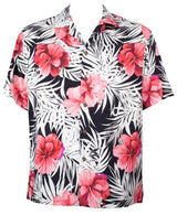 Big Hibiscus Men's Aloha Shirt — Men's Rayon Shirts — RJC