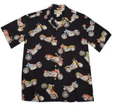 Maui Motorcycle Men's Rayon — Men's Rayon Shirts — Paradise Found
