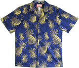 Golden Pineapples Mens Shirt — Men's Cotton Shirts — RJC (view 10)