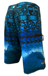 20" Poly Wave 8 Way Stretch HIC Board Shorts — Boardshorts — HIC (view 3)