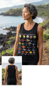 Fishes of Hawaiian Islands Tank Top — Tank Tops — RJC (view 5)